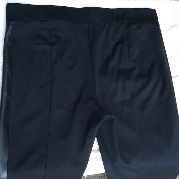 Jones New York| Stretch| Faux Leather Stripe| ⚫ - Picture 6 of 9